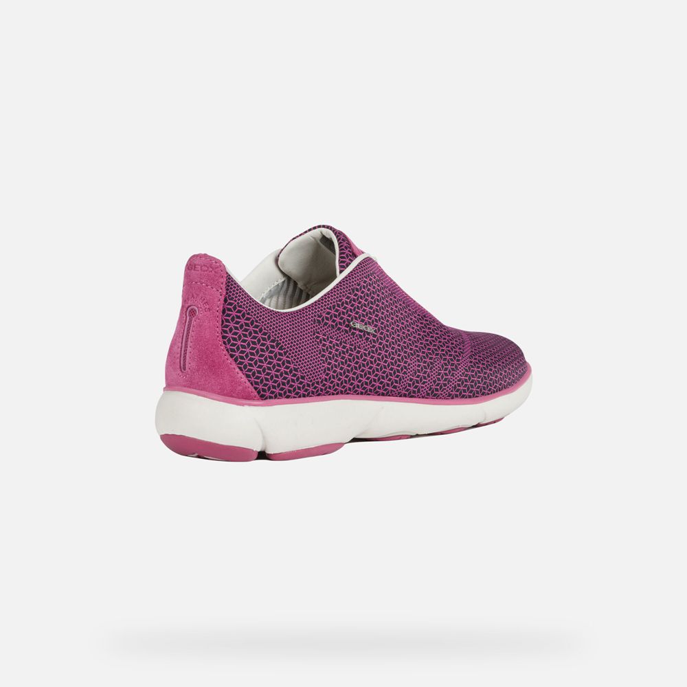 Geox Sneakers Pink Nebula - Geox Womens Shoes - MAOWDH936